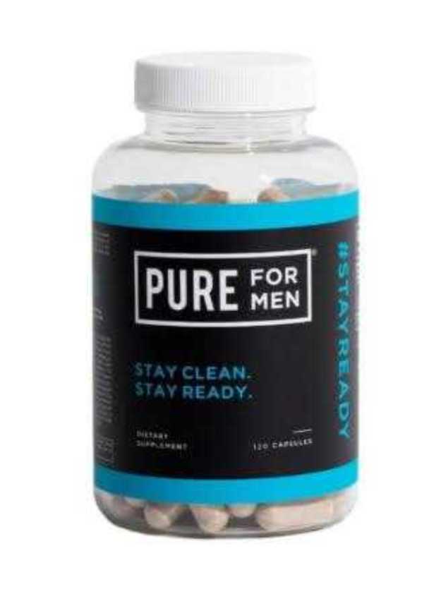 Pure for men 120 capsulas
